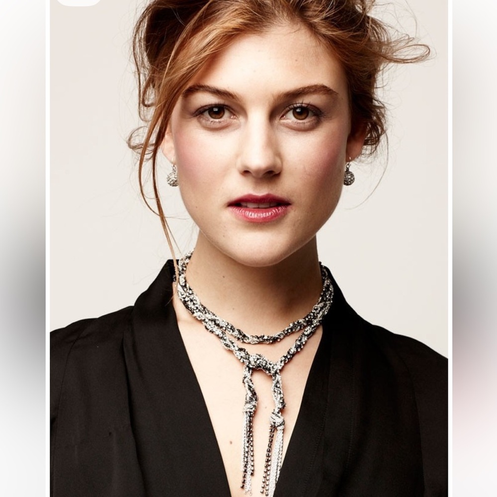 Stella & Dot Adrianne Mixed chain necklace.